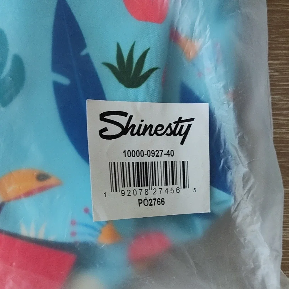 Shinesty Birds Of‎ Paradise Tropical Bird Suit Blazer Size 40 New With Tags